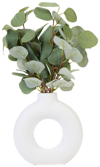 Thumbnail 1: FLORA BUNDA Flora Bunda 8 in Plant in Ceramic Donut Pot 