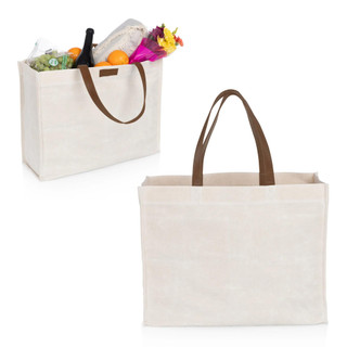 Thumbnail 3: Oniva Oniva Market Waxed-Canvas Large Tote With Handles 