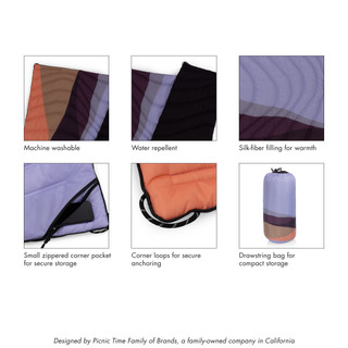 Thumbnail 9: Oniva Oniva Aura Lightweight Outdoor Waterproof Puffer Blanket 