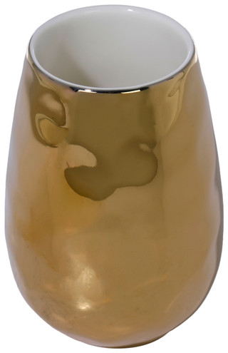 Thumbnail 2: PAMPA BAY Pampa Bay 12 oz Porcelain Hammered Metallic Wine Tumbler 