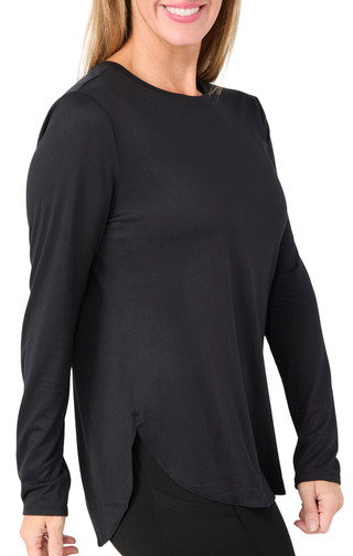 Thumbnail 3: Skechers Skechers Womens Godrift Long Sleeve Tunic Tee 