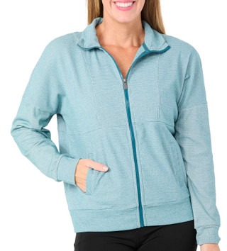 Thumbnail 1: RBX RBX Women's Active Plush Fleece Mock Neck Jacket 