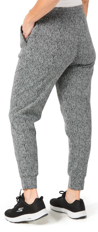 Thumbnail 2: KYODAN Kyodan Womens Double Brushed Jacquard Joggers 