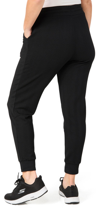 Thumbnail 2: KYODAN Kyodan Womens Chevron Jacquard Joggers 