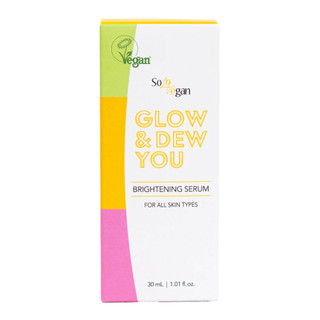 Thumbnail 5: SOLO VEGAN SoloVegan Glow & Dew You Brightening Serum,1 fl oz 