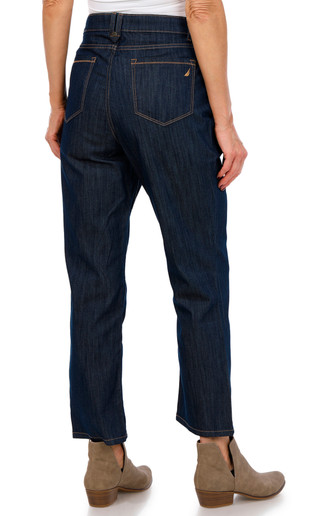 Thumbnail 2: Nautica Nautica Womens Bay Straight Ankle Jeans 