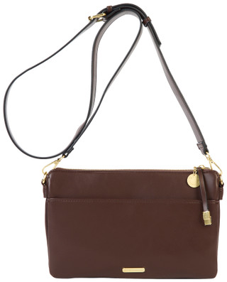 Thumbnail 1: BCBG BCBG Quilted Double Compartment Crossbody Bag Purse 