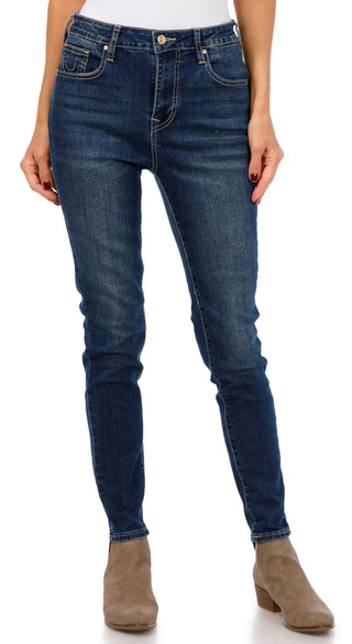 Thumbnail 1: True Religion True Religion Womens Halle High Rise Super Skinny Jeans 