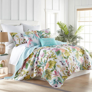 Thumbnail 3: Levtex Home Dariya Flamingo Coastal Decorative Pillow 