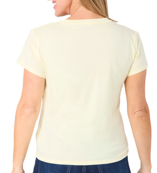 Thumbnail 3: Kensie Kensie Womens Short Sleeve The Skimming Tee 