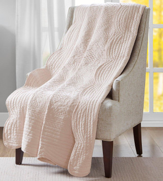 Thumbnail 5: Madison Park Madison Park Tuscany Oversized Quilted Throw 