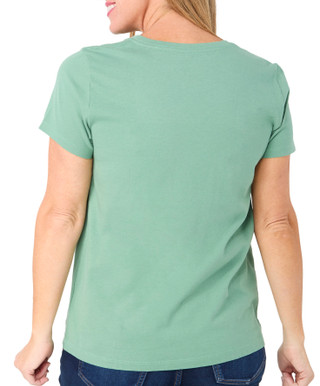 Thumbnail 2: Life is Good Life Is Good Womens Short Sleeve Colorful Turtle Top 