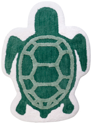 Thumbnail 1: Caro Home Caro Home 25x33 Turtle Shape Bath Rug 
