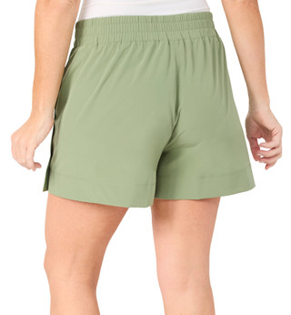 Thumbnail 2: KYODAN Kyodan Womens 4 Way Stretch Woven Relaxed High Rise Shorts 