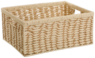 Thumbnail 1: AVA Ava Multi-Use Jute Samara Storage Basket 