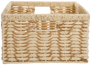 Thumbnail 3: AVA Ava Multi-Use Jute Samara Storage Basket 