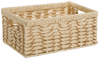 Thumbnail 1: AVA Ava Multi-Use Jute Samara Storage Basket 
