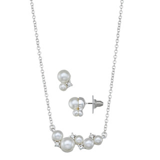 Thumbnail 1: You're Invited You're Invited Earring and Necklace Set 