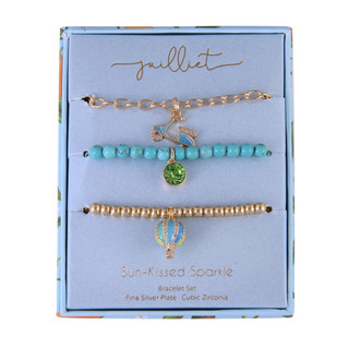 Thumbnail 2: JULIET Julliet 3 Pc Boxed Scooter Bracelet Set 