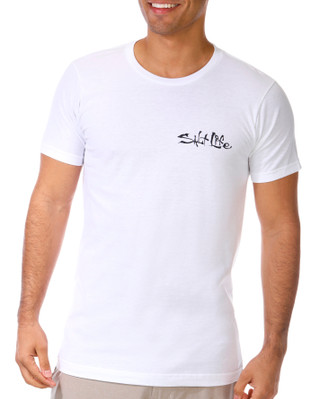 Thumbnail 1: Salt Life Salt Life Mens Short Sleeve Big Tuna Cotton Graphic T-Shirt 