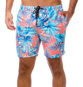 Thumbnail 1: Distortion Distortion Mens Botanical Swim Shorts 