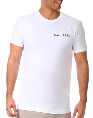 Thumbnail 1: Salt Life Salt Life Mens Short Sleeve Get Bent Cotton Graphic T-Shirt 