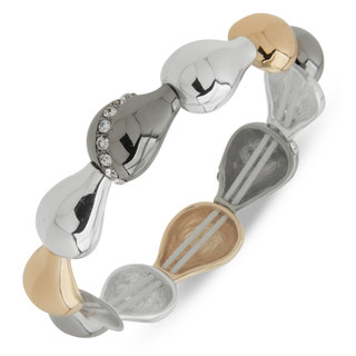Thumbnail 1: NINE WEST Nine West Boxed Puffy Teardrop Stretch Bracelet 