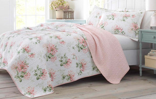 Thumbnail 2: Laura Ashley Laura Ashley Honeysuckle Quilt Set 