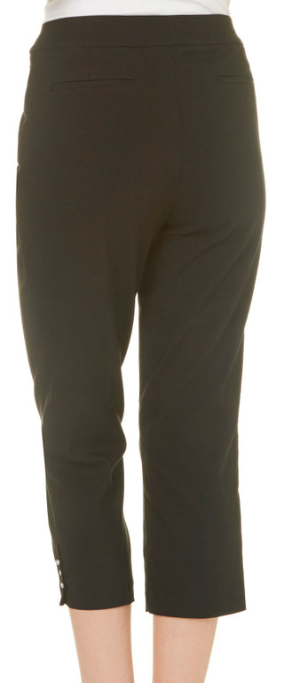 Thumbnail 2: Counterparts Counterparts Womens Pull On 3-Rivet Career Capris 