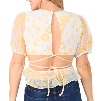Thumbnail 2: EN SAISON En Saison Womens Short Sleeve Audrey Top 