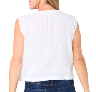 Thumbnail 2: Z SUPPLY Z Supply Womens Sleeveless Cliffside Airy Top 
