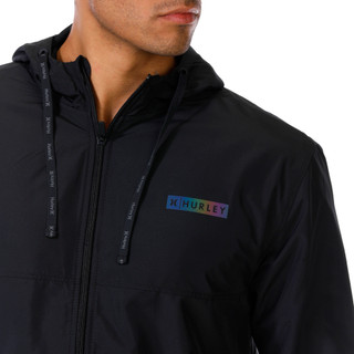 Thumbnail 3: Hurley Hurley Mens Exist Lightweight Windbreaker 
