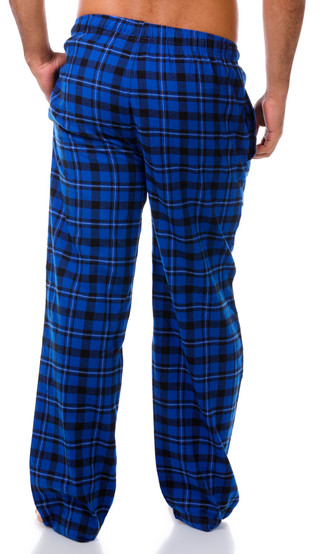 Thumbnail 2: Tampa Bay Lightning Tampa Bay Lightning Mens Hawthorne Plaid Pajama Pants 