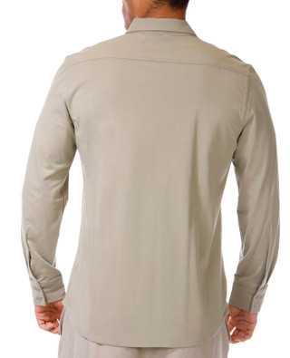 Thumbnail 3: GRAYERS Grayers Mens Long Sleeve Sorona Knit Button Down Shirt 
