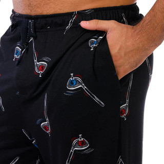 Thumbnail 2: PGA TOUR PGA Tour Mens Ultra Luxe Golf Club Print Pajama Pants 