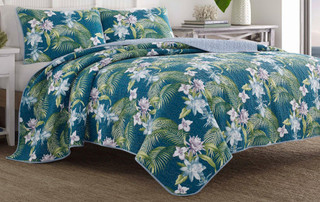 Thumbnail 1: Tommy Bahama Tommy Bahama Southern Breeze Quilt Set 