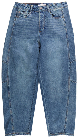 Thumbnail 1: Habitual Habitual Womens Denim Copped Barrel Jeans 