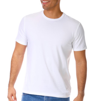 Thumbnail 3: Kenneth Cole Kenneth Cole Mens 2 Pk Solid Cotton Stretch Lounge Tee 