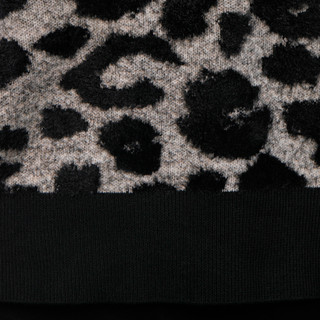 Thumbnail 2: CARMEN MARC VALVO Carmen Marc Valvo Petite Leopard Eyelash Sweater 