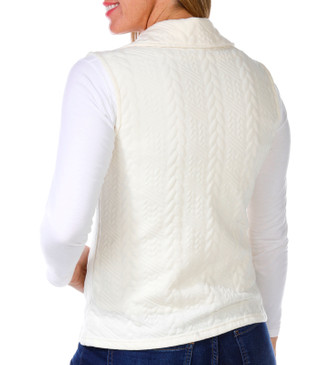 Thumbnail 2: Emily Daniels Emily Daniels Womens Mock Collar Quilted Vest 