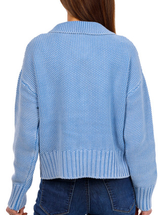 Thumbnail 2: Splendid Splendid Womens Roxie Lace Up Sweater 
