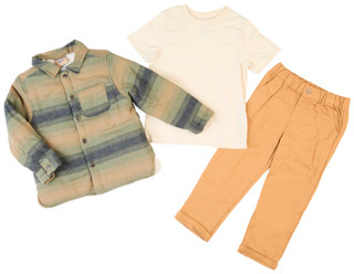 Thumbnail 1: Little Lad Little Lad Toddler Boys 3 Pc Puffer Vest Set 