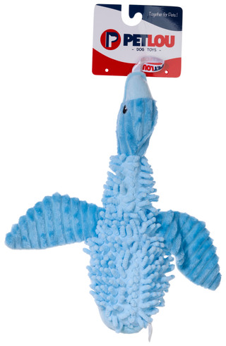 Thumbnail 1: Petlou Petlou 12 in Blue Bay Mallard Duck Dog Toy 