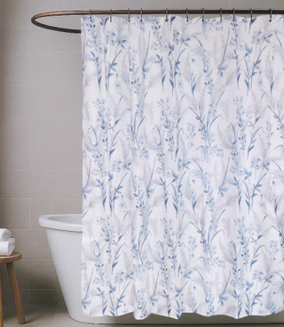 Thumbnail 1: ELLE HOME Elle Home 70x72 Wildflower Shower Curtain 