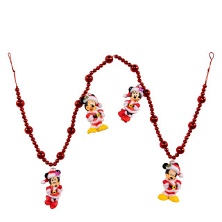 Thumbnail 1: Mickey Mouse Mickey Mouse 4 Ft. Mickey &  Minnie Lighted Garland 