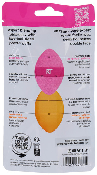 Thumbnail 2: Real Techniques Real Techniques 2-In-1 Powder Puff Duo 