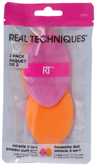 Thumbnail 1: Real Techniques Real Techniques 2-In-1 Powder Puff Duo 