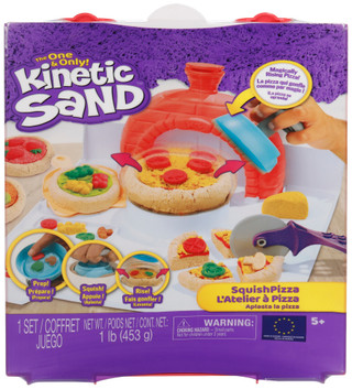 Thumbnail 1: KINETIC SAND Kinetic Sand Squish Pizza Set 