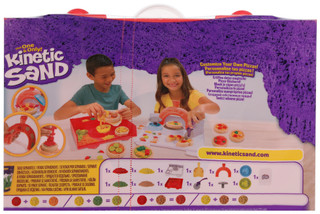 Thumbnail 2: KINETIC SAND Kinetic Sand Squish Pizza Set 