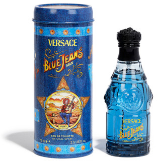 Thumbnail 1: Versace Versace 2.5 oz Mens Blue Jeans EDT Spray 